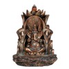 Pacific Giftware Ganesha On Throne Backflow Incense Sticks Home Decor