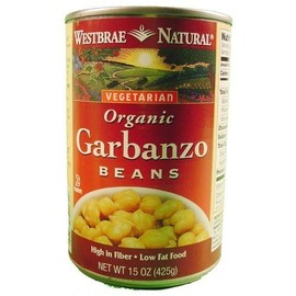 Westbrae Natural Vegetarian Organic Garbanzo Beans, 15-Ounce Cans (Pack of 12) ( Value Bulk Multi-pack)