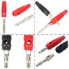 Votvlog Pack of 16 Banana Plugs 4 mm High Current