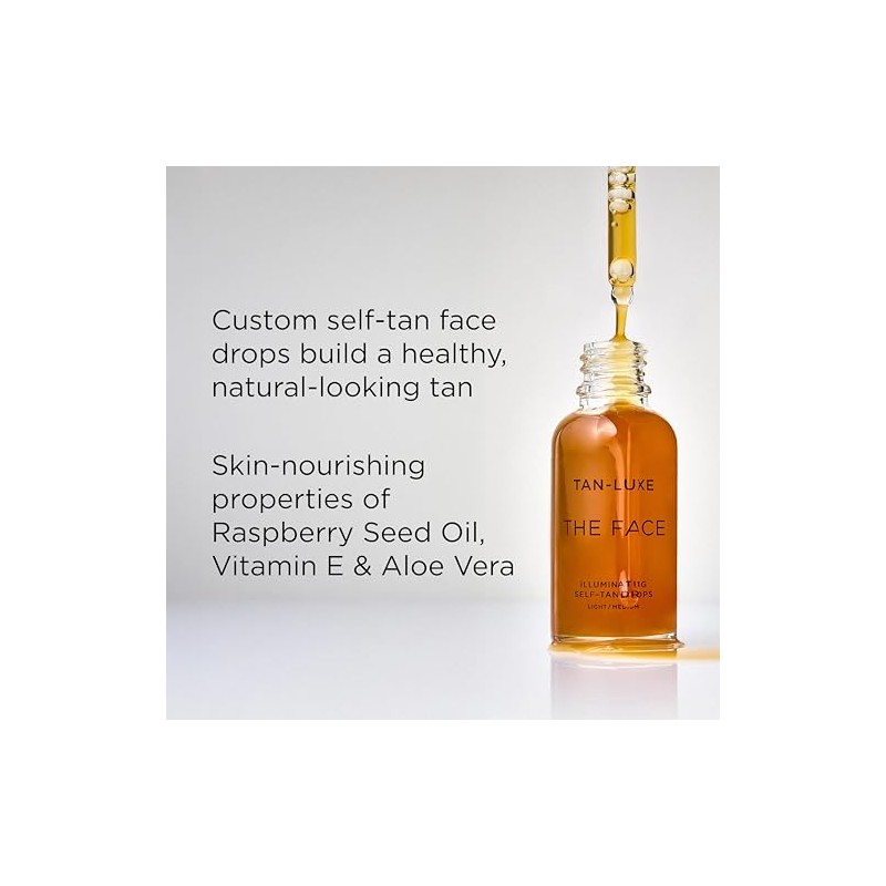 Tan-Luxe The Face Illuminating Self-Tan Drops 30 ml Light Medium