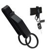 EBQOSK Metal Belt - Clip Key Organizer with Dual Rings,