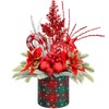 Small Christmas Tree Tabletop Artificial Mini Christmas Tree Decorations with
