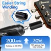 200RPM Electric String Winder,Rechargeable Automatic Guitar Winding Tuner for Stringed
