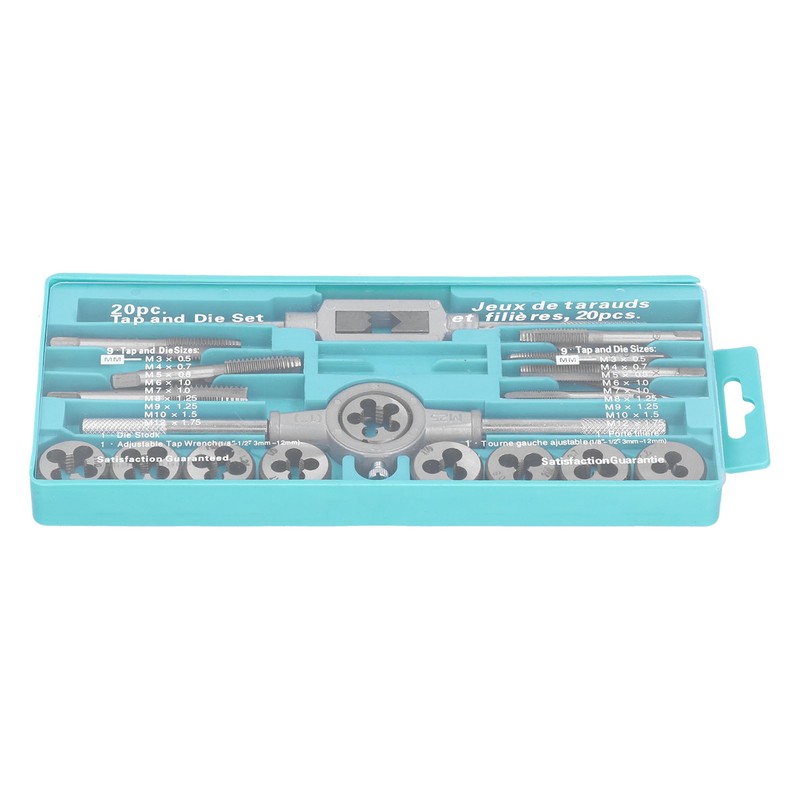 Metric Tap and Die Set Exquisite CNC Process Heat Treatment