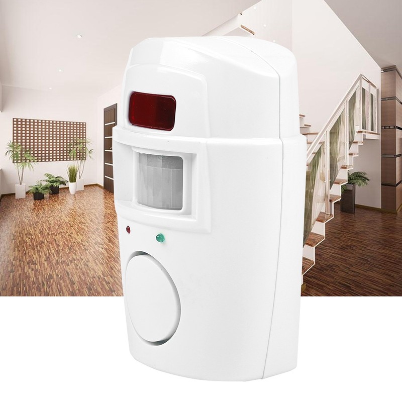 Wireless PIR Motion Sensor Detector Security Alarm System Remote Controls