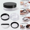 1 Pcs 10g(0.33 oz) Loose Powder Containers, No Leaks Empty