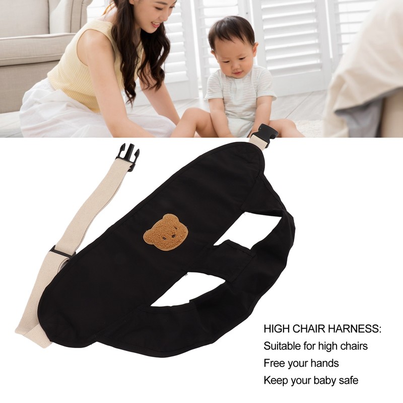 Baby Chair Harness Portable Soft Length Adjustable Breathable Baby Feeding