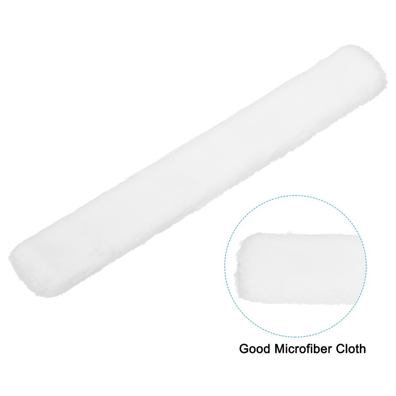sourcing map 3 Pcs Microfiber Window Scrubber Replacement Head 17.72