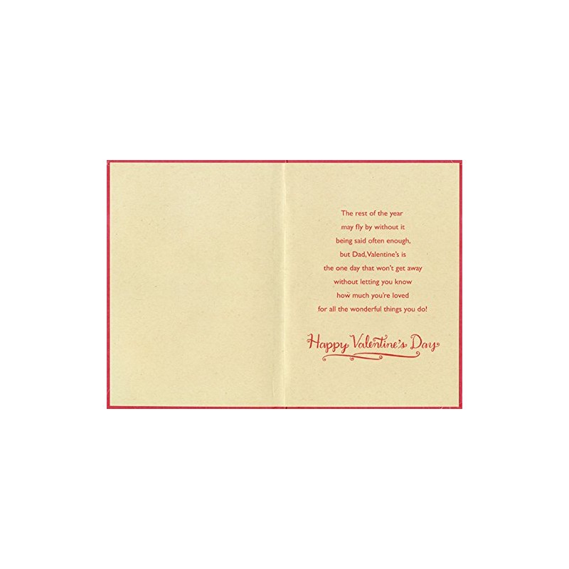 Fishing Lures: Dad - Designer Greetings Valentine's Day Card