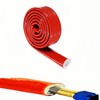 3/4"(20mm) ID Heat Shielded Fire Thermo Armor Fire Sleeve Silicone