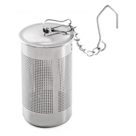 BROWN PARKER Stainless Steel Tea Strainer, Tea Strainer, No Teapot Needed, Rust Resistant, Black Tea x Green Tea x Pu'er Tea (4 cm)