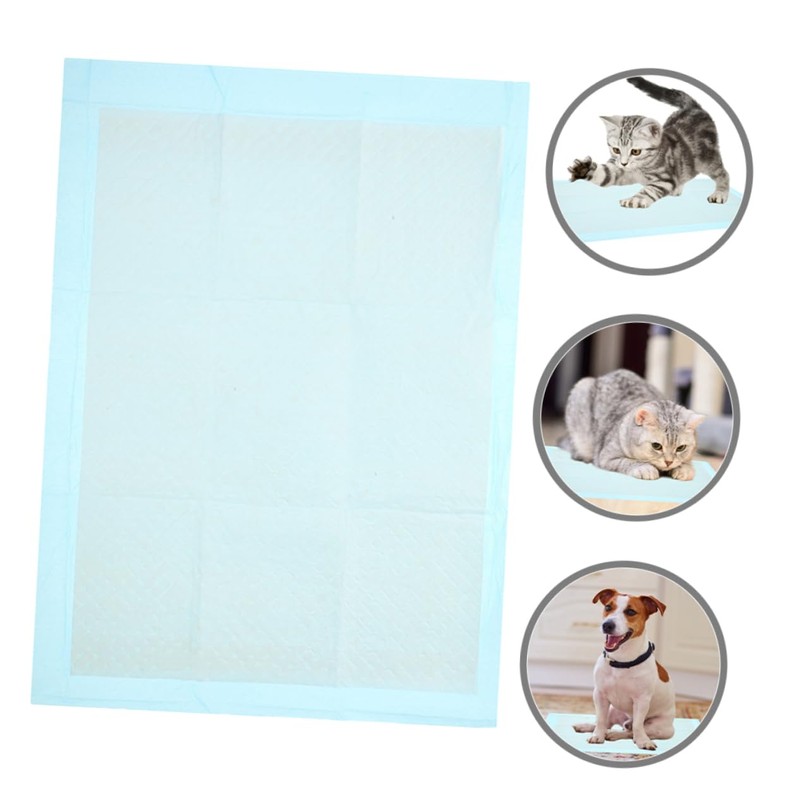 Gatuida 50pcs Leak-Proof Disposable Pet Training Pads Absorbent Pee Pads