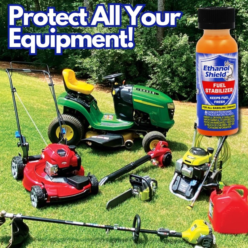 Ethanol Shield Fuel Stabilizer, 24 oz (2 Pack) Keeps Fuel