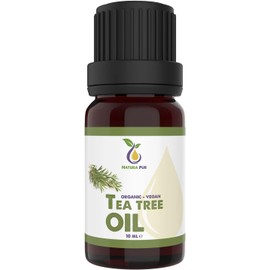 Tea Tree Oil Organic – 10 ml Pure Essential Oil from Australia – 100% Natural, Vegan, and Steam-Distilled – Multipurpose Skin, Scalp & Aromatherapy Oil