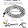 Xixitaihao Shower Hose 1.5 m Stainless Steel Chrome Anti Twist