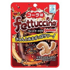 Bourbon Fettuccine Gummy Coke Flavor, 1.8 oz (50 g) x 10 Bags