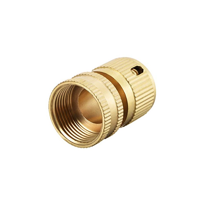 sourcing map 3/4" G Female Brass Quick Connectors Adapters Garden