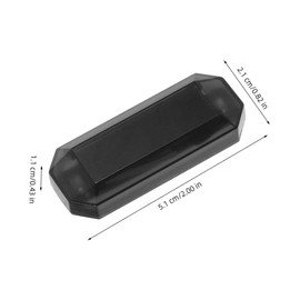 GANAZONO Warning Light Fake Car Alarm Light Solar Red Flashing Light Theft Alarms Car Alarms for Theft with Sound Solar Car Accessories Car Theft Prevention Black Plastic