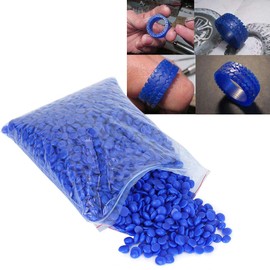 Wax Beads, Injection Wax, Hard Wax Beads Wax Beans Jewelry Casting Wax Professional Injection Wax Moldel Jewelry Casting Wax Bead Wax Bead Blue (Blue)