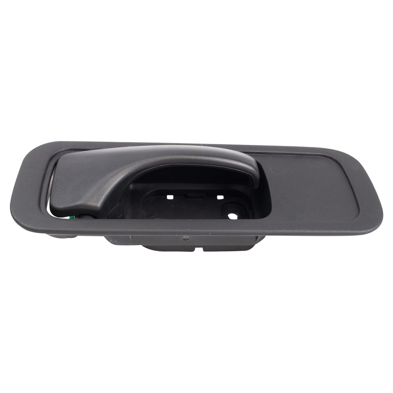 TRQ Front Right Interior Door Handle Black Passenger Side Compatible