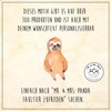 Mr. & Mrs. Panda Car Sun Shade Sloth Satisfied -