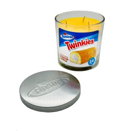 Hostess 14 oz Scented Candle- Twinkies Scented Candle- 3 Wick Candle