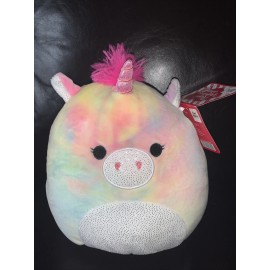 Kellytoy Squishmallow 8” Unicorn Valentine’s Day Hearts Aldi Exclusive 2021 Kellytoy NWT