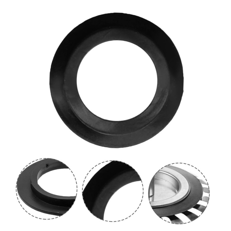 WHAMVOX 5Pcs Sink Drain Strainer Washer Rubber Seal Gaskets for