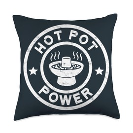 Hot Pot Chinese Hot Pot Lover I Love Hot Pot Throw Pillow