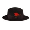 Scala Mens Felt Fedora Hat