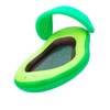 Inflatable Pool Lounger PVC Avocado Modeling with Sunshade Net Pool