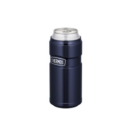 Thermos ROD-005 MDB Outdoor Series Insulated Can Holder for 16.9 fl oz (500 ml) Cans, 2-Way Type, Midnight Blue