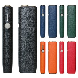 BOOFLYII Heated Tobacco Case for Ilma One/Ilma iOne - Leather 360° Full Protection Shockproof Fingerprint Resistant Easy to Carry Stylish Extreme Fit Closure (Black)