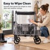 Stroller Wagon Rain Cover for W4 Quad Stroller – Plastic