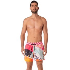 Maaji Men's Standard Sailor Short, Pink