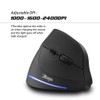 ZELOTES Kabellose Maus, kabellos, 2,4 GHz, ergonomisch, mit 6 Tasten,