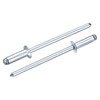 sourcing map 50Pcs 1/8"x3/8" Countersunk Head Blind Rivets, Zinc-Plated Carbon
