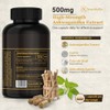 Ashwagandha Extract 500mg Capsules – 90 Vegan Capsules – Daily