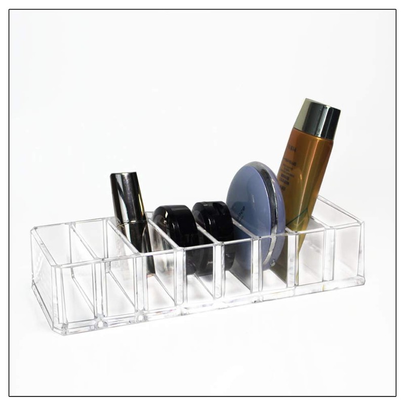 Makeup Organizer Acrylic Drawers Cosmetic Jewelry Box for Eye Shadow