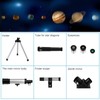 Astronomical Telescope with Tripod Star Finder Scope Zoom Monocular Telescope