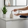 Soap Dispenser Bathroom Beige 250 ml, Pump Dispenser for Liquid