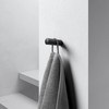 Keuco Reva Towel Hook, Metal Black Matt, Made in Germany,