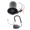 50W 120dB Car Loud Horn 6 Sounds Emergency Warning Alarm