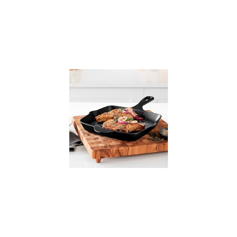 Lodge Cast Iron Grill Pan 26.67 cm / 26.67 cm,