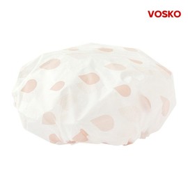 Bosco EVA Waterproof Hair Cap Multi-purpose Shower Cap Water Droplet Vinyl Cap / 보스코 EVA 방수 헤어캡 다용도 샤워캡 물방울 비닐캡