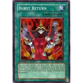 Yu-Gi-Oh! - Burst Return (DP1-EN022) - Duelist Pack 1 Jaden Yuki - 1st Edition - Super Rare