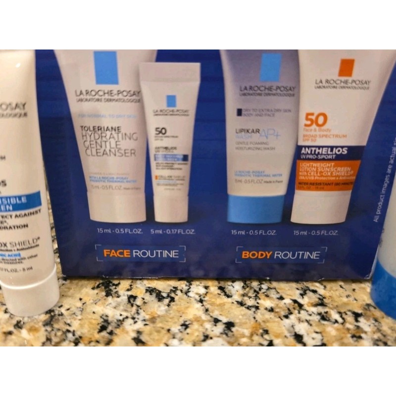 La Roche Posay Face And Body Routine Everyday Is A