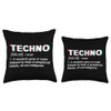 Techno Proud Definition EDM Raver Beat Maker BPM Addict Throw