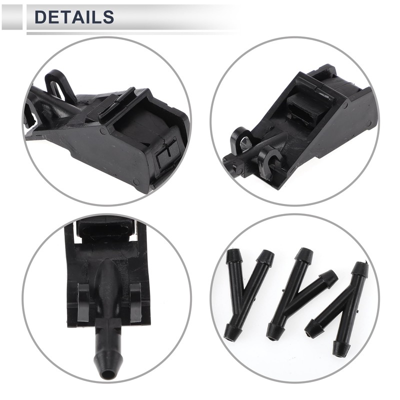 RATCHROLL Windshield Washer Nozzle for Volkswagen Jetta 1999-2012 Front W/