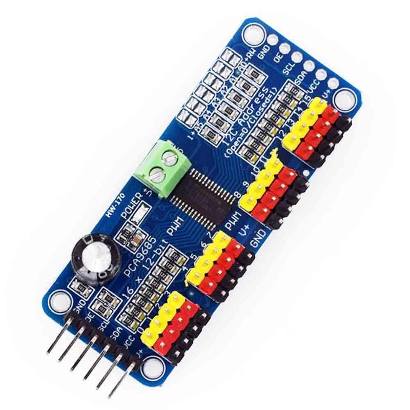 3pcs PCA9685 16 Channel 12-bit PWM Servo Motor Driver Module